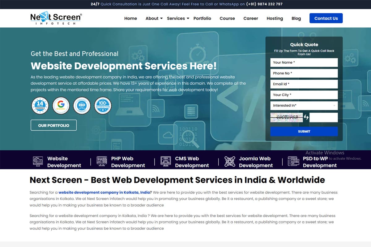Next Screen Infotech Pvt. Ltd